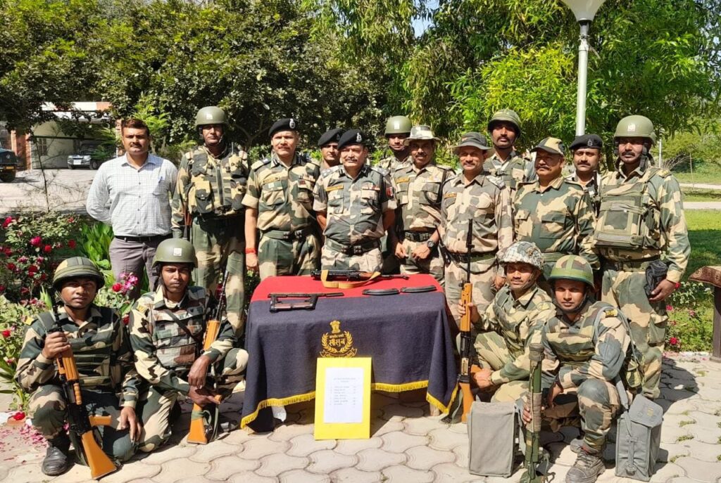 Arms, Ammunition Recovered Along IB In Jammu  