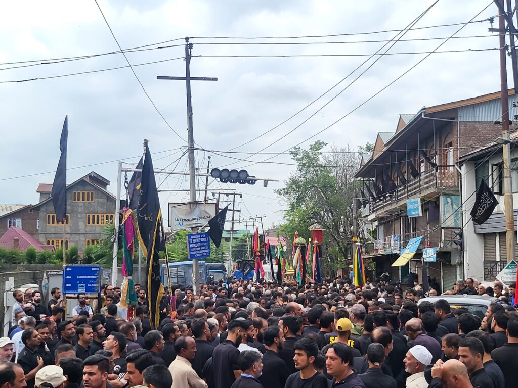 LG Marks a Turning Point in Kashmir History by Joining Muharram Procession
