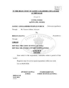 HC Issues Notice to DIPR Over Fake Journalists, Unregistered Media