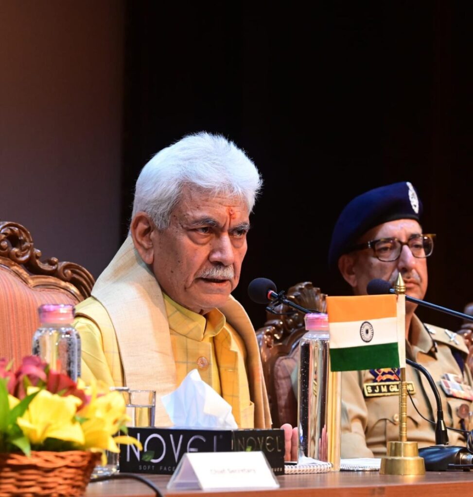 LG Sinha sacks two Govt employees for terror links