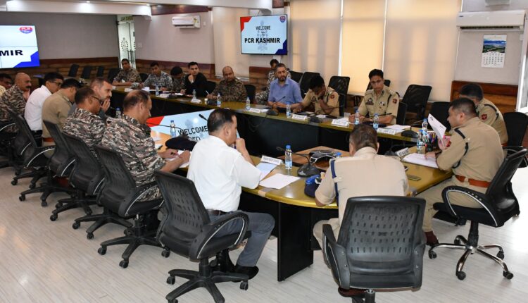 IGP Kashmir Reviews Arrangements for NLSA, KU Meet