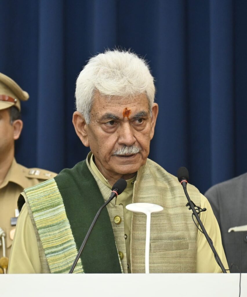 Lieutenant Governor addresses the Inaugural Ceremony 'Navarambh' to welcome incoming students of IIT Jammu