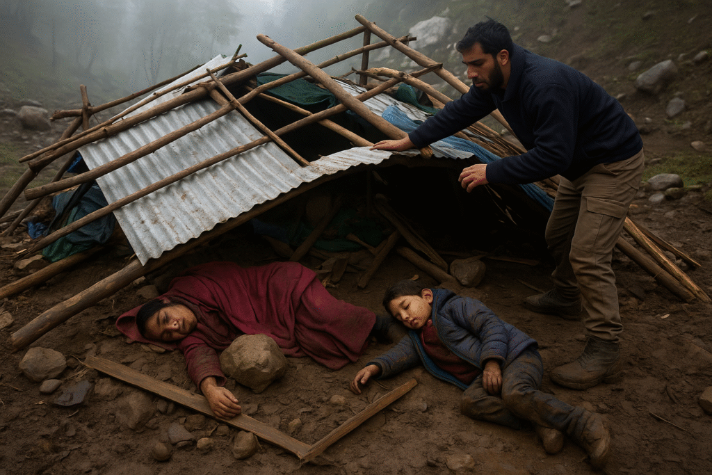 Woman, 8-Year-Old Boy Killed in Kupwara After Makeshift Shelter Collapses