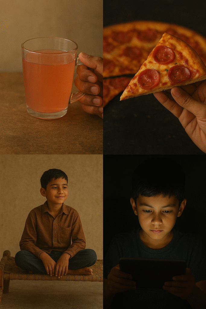 Childhood in Kashmir: Then and Now