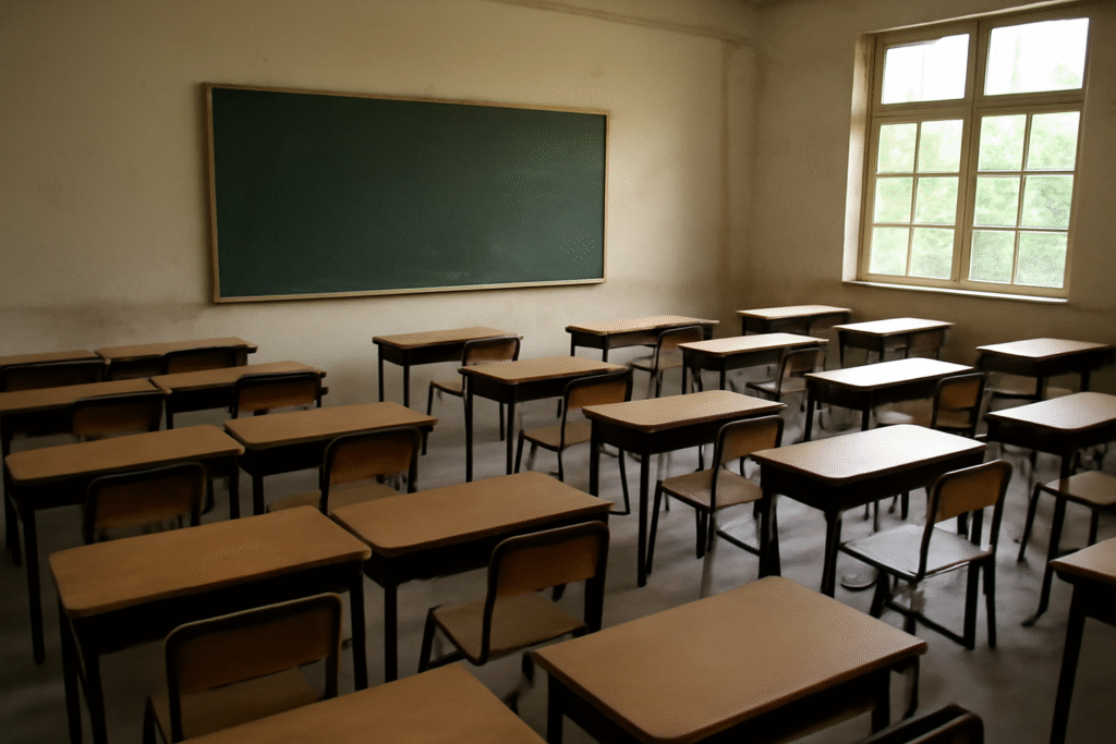 The Vanishing Classroom