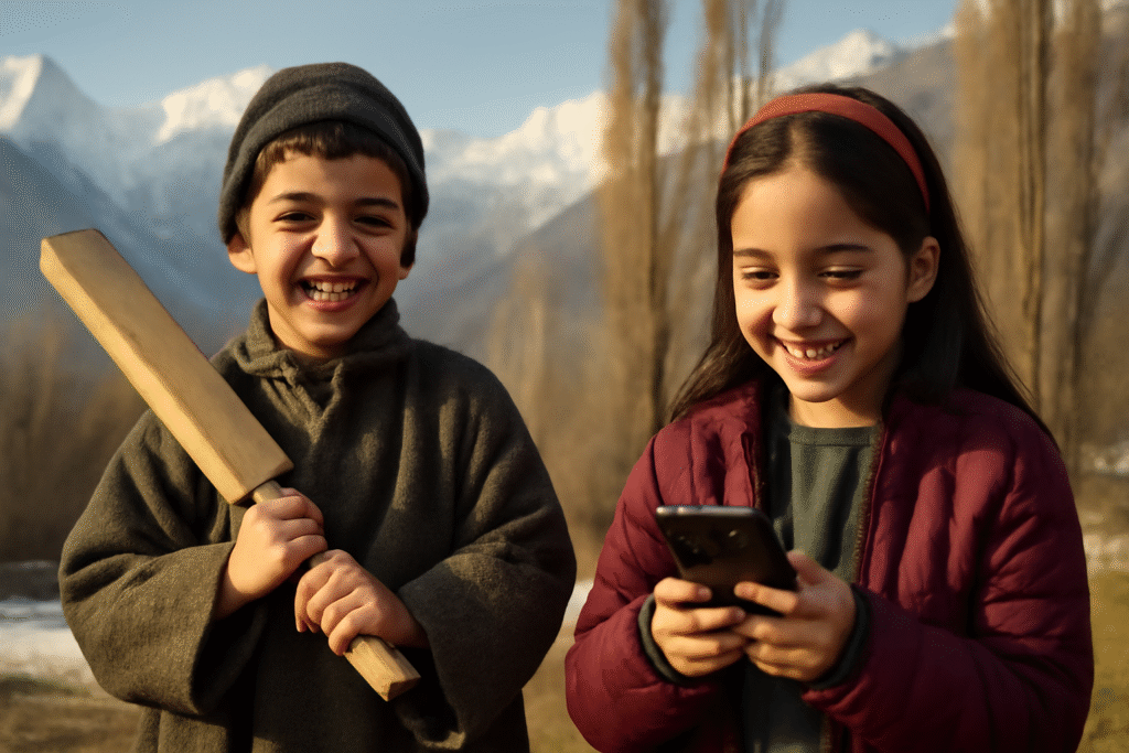 Childhood in Kashmir: Then and Now