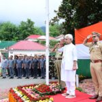 Lieutenant Governor Hoists National Flag at Raj Bhavan in Srinagar on the 79th Independence Day
