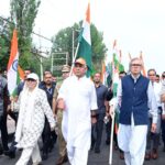 Lt Governor Manoj Sinha Flags Off Tiranga Yatra at Dal Lake