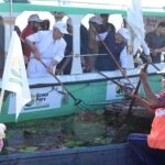 LG Manoj Sinha Leads Dal Lake Cleanliness Drive in Srinagar
