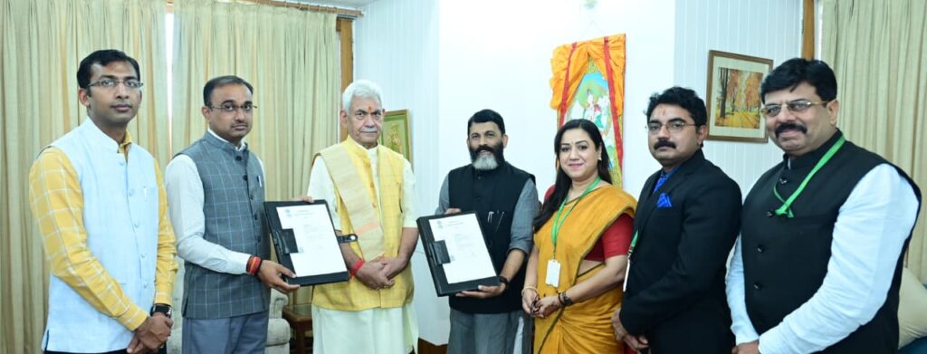 LG Sinha Launches Free Homes for Flood-Hit, Sindoor Victims & Terror NoKs