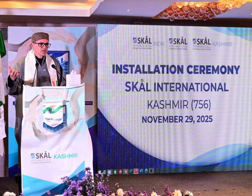 Omar Abdullah Unveils SKÅL Kashmir for Tourism Boost