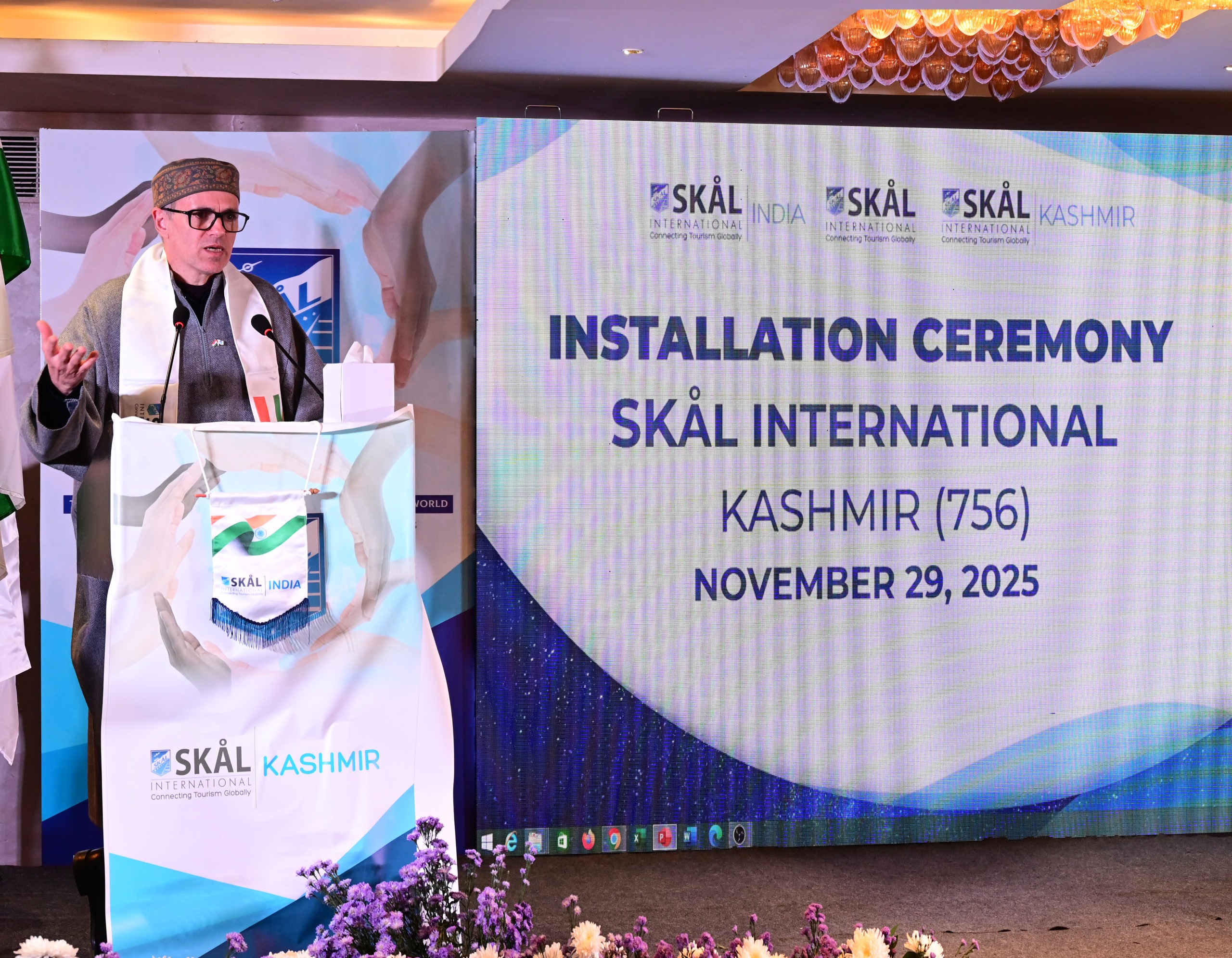 Omar Abdullah Unveils SKÅL Kashmir for Tourism Boost