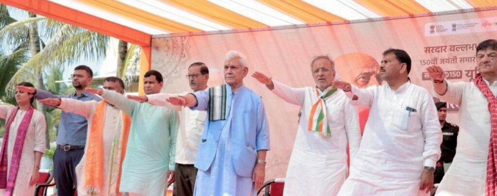 Patel Would’ve Shaped J&K Differently: LG Sinha