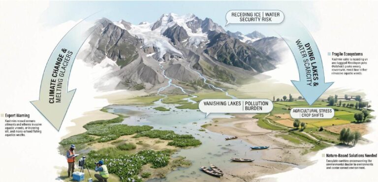 Melting Glaciers, Dying Lakes