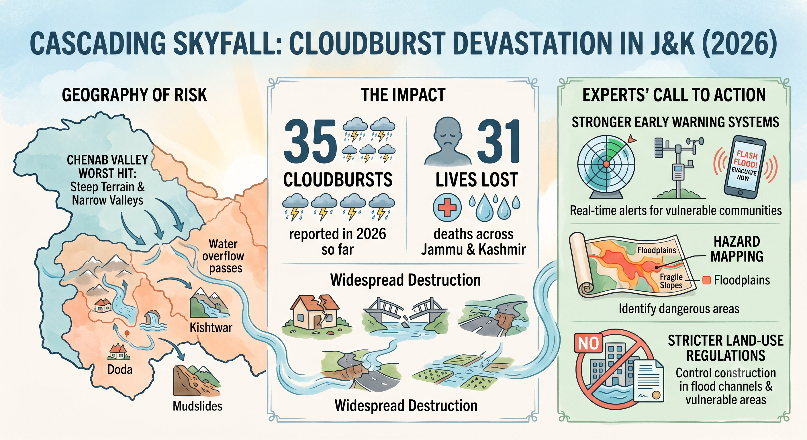 Cascading Skyfall