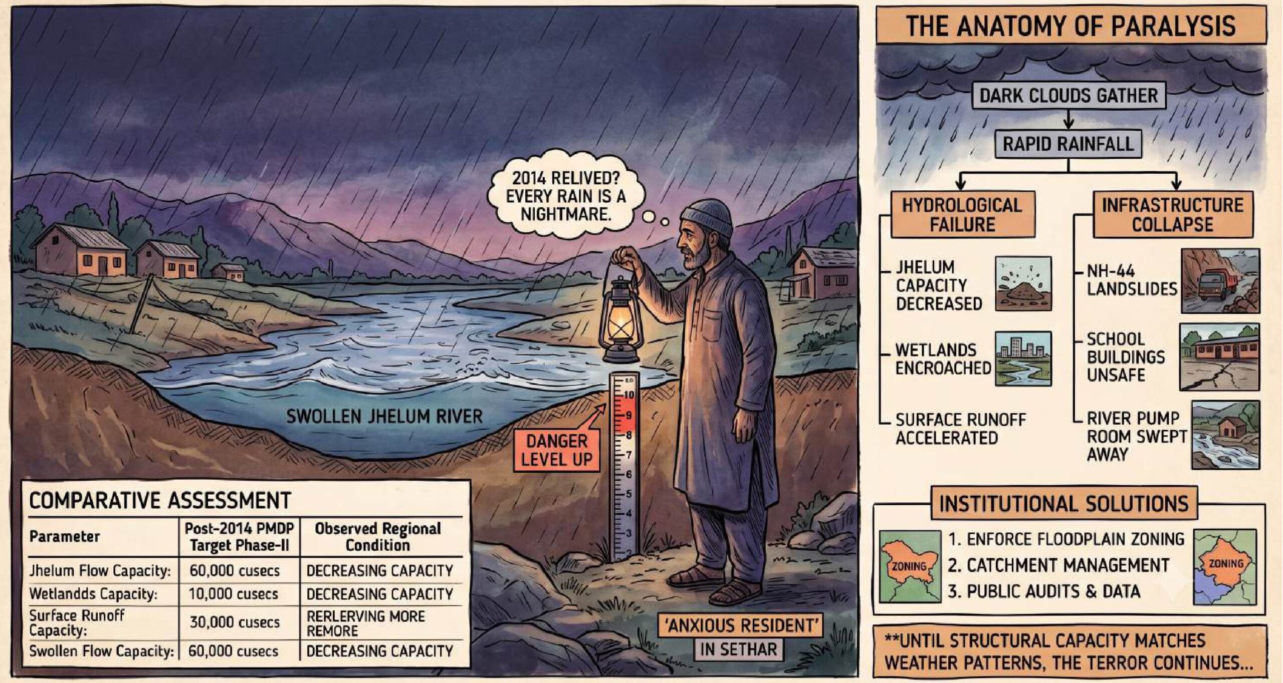 The Anatomy of an Anxious Deluge